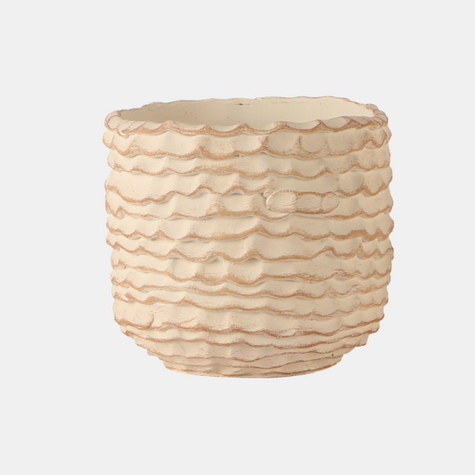 hand built look plant pot - hmly.