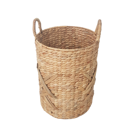 criss-cross handle basket - hmly.