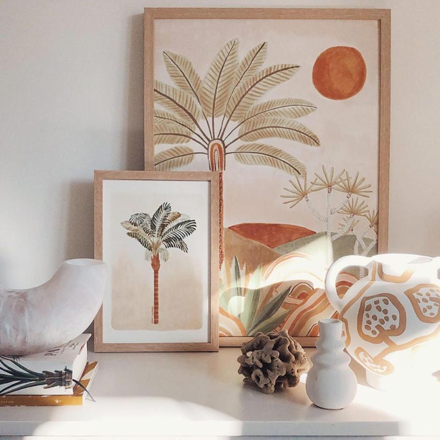 pastel vista wall art print - hmly.