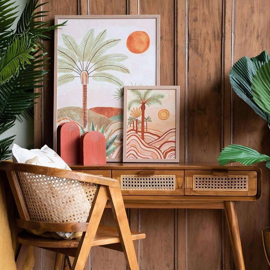 pastel vista wall art print - hmly.