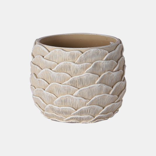 layered lamella plant pot - hmly.