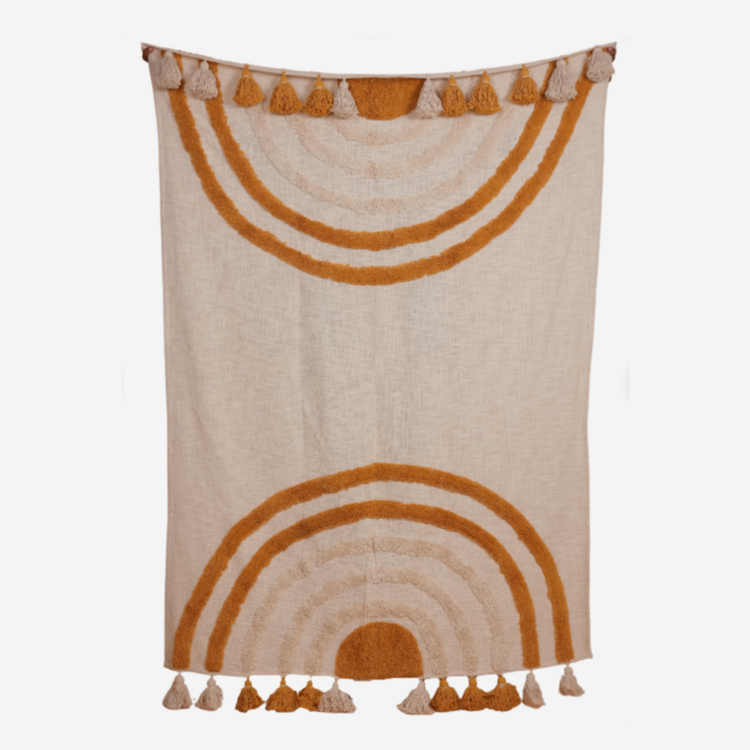 sunshine cotton tufted throw - hmly.