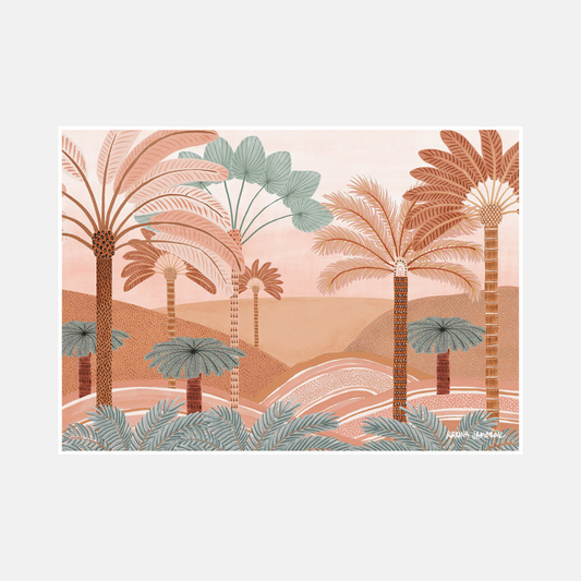 glistening lands wall art print - hmly.