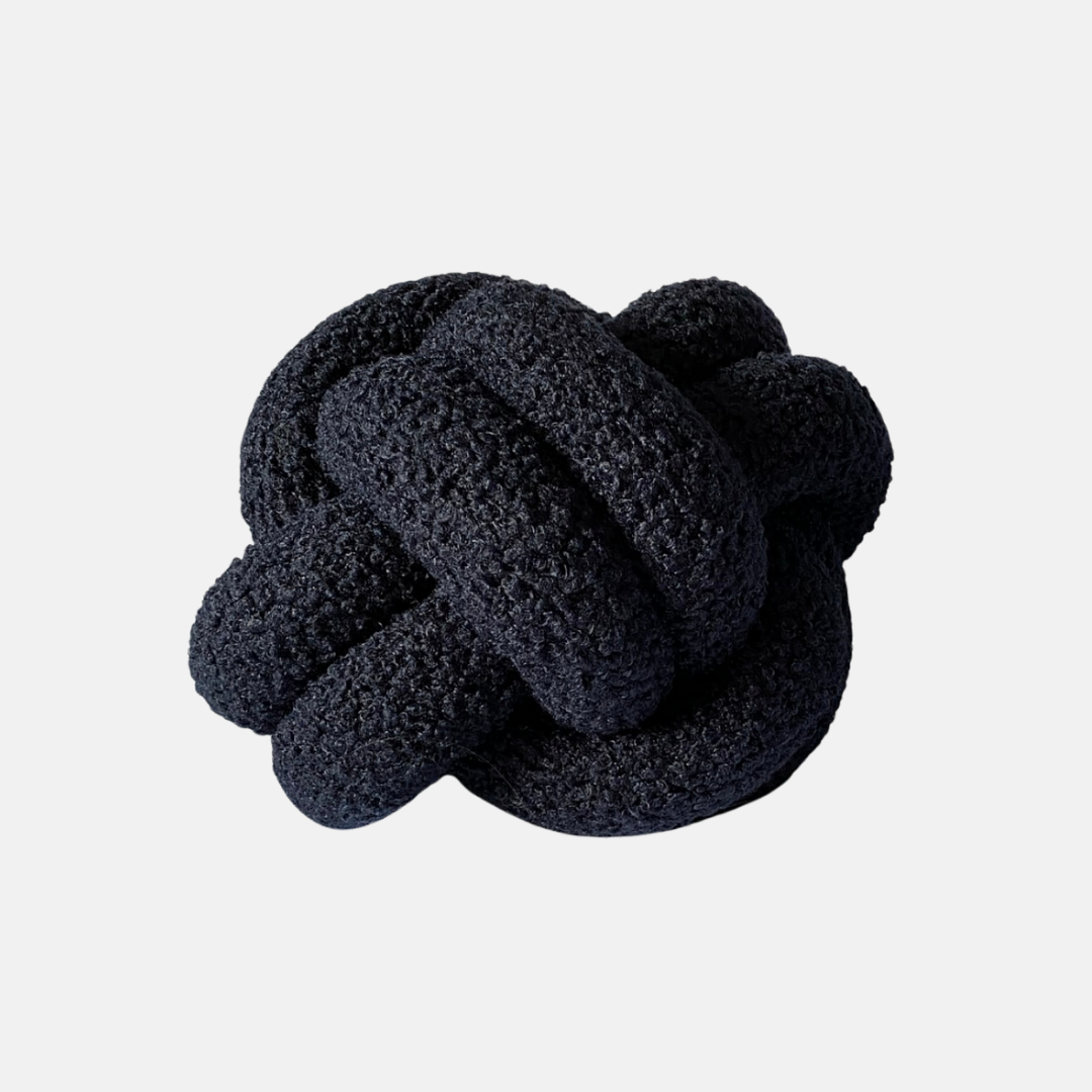 boucle knot cushion - hmly.