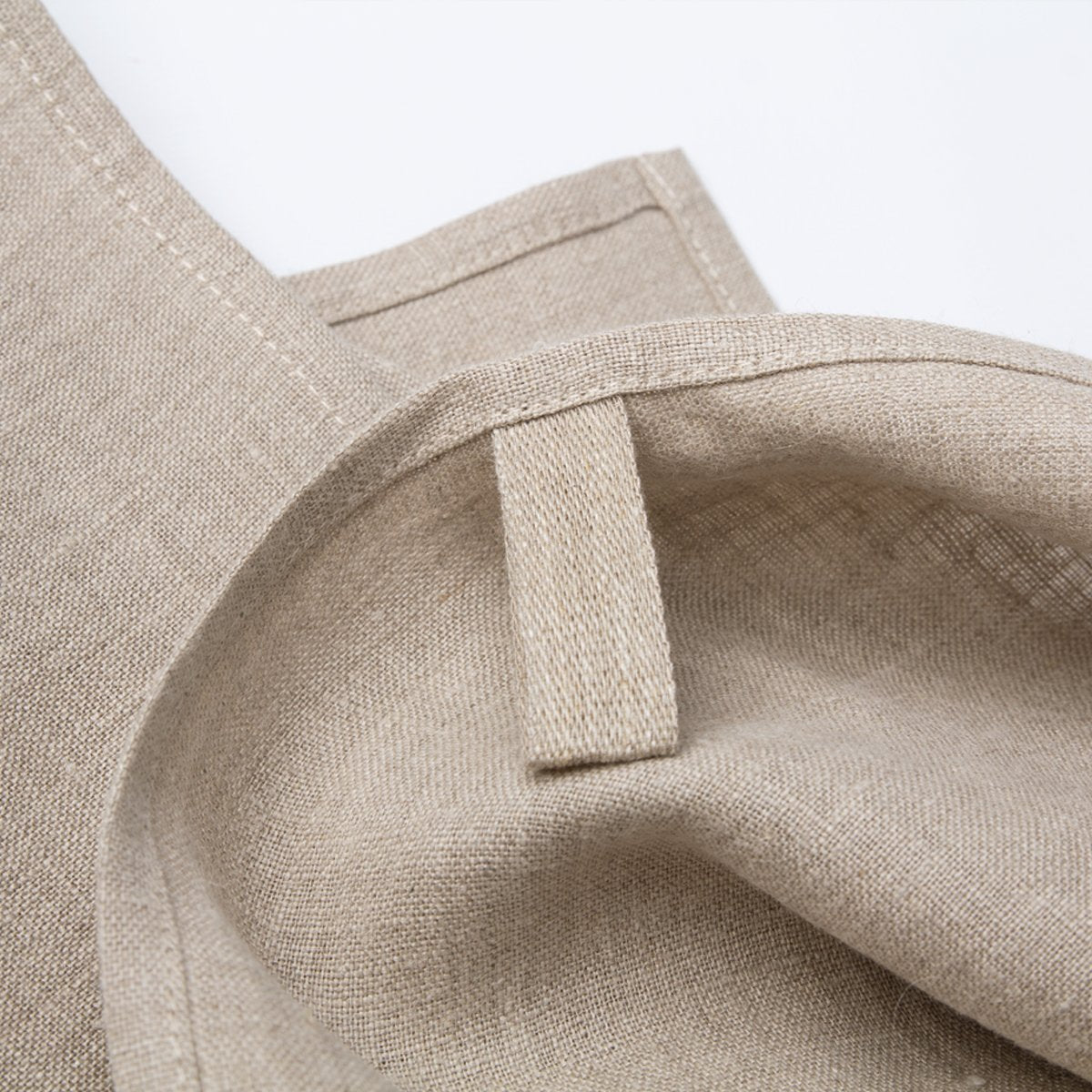 set of 2 striped linen tea towels - hmly.