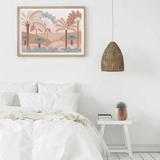 glistening lands wall art print - hmly.