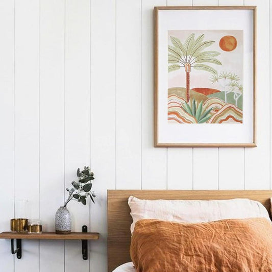 pastel vista wall art print - hmly.